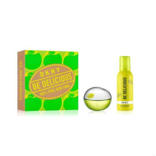 DKNY BE DELICIOUS (W) SET EDP 100ML + REFRESHING SHOWER MOUSSE 150ML