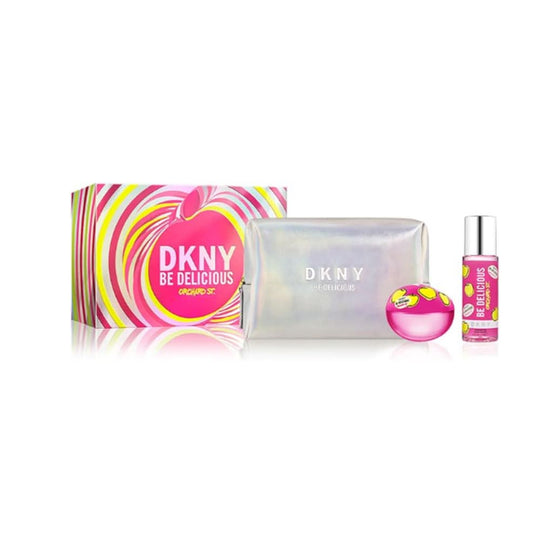DKNY BE DELICIOUS ORCHARD ST. (W) SET EDP 100ML + B/MIST 125ML + POUCH