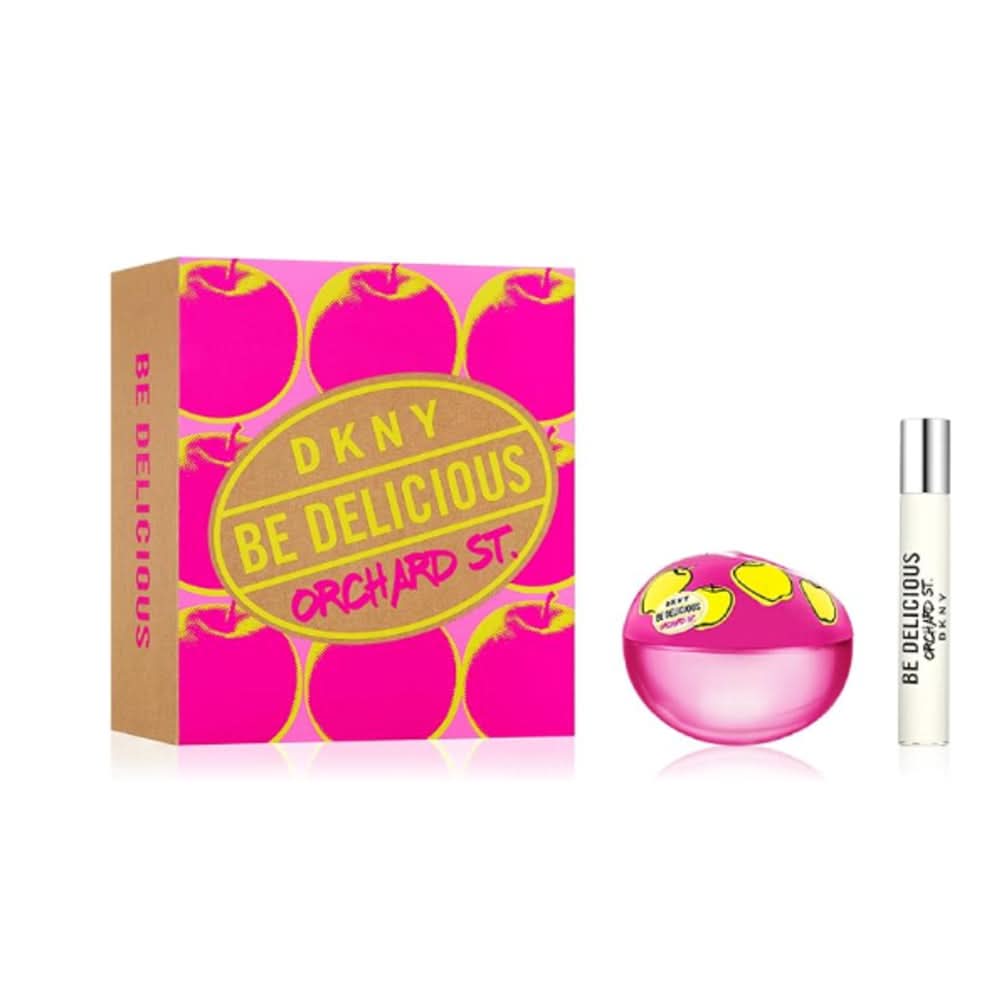 DKNY BE DELICIOUS ORCHARD ST. (W) SET EDP 100ML + EDP 15ML TRAVEL SPRAY