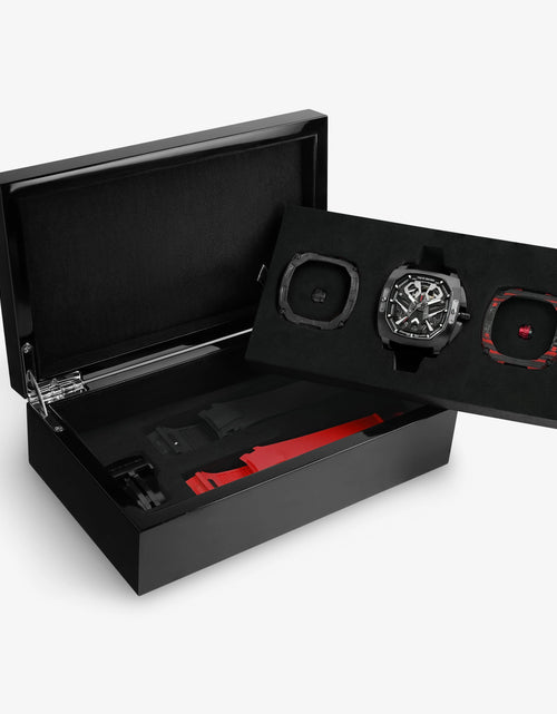 تحميل الصورة إلى عارض المعرض، Dark Matter-Interchangeable Automatic Watch TB8603 Red Set
