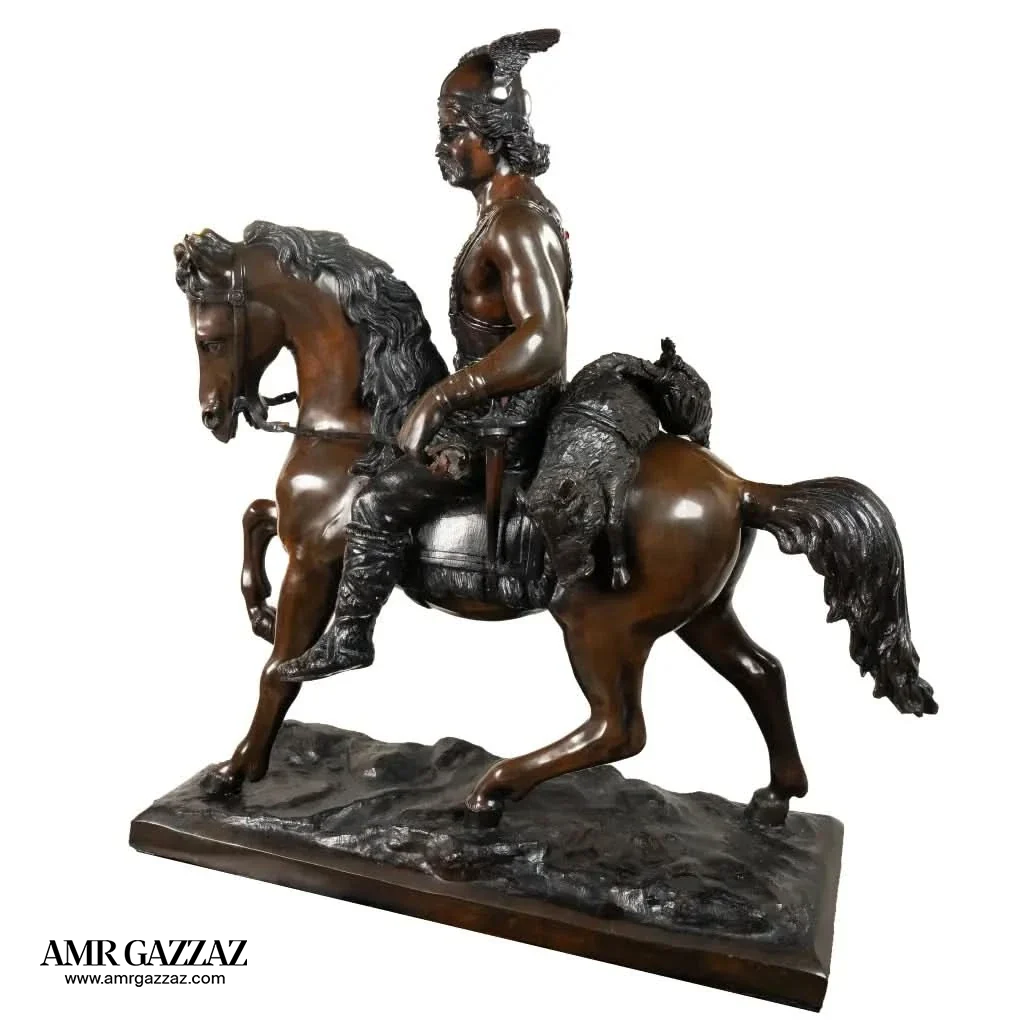 luxury solid bronze florence Statue first