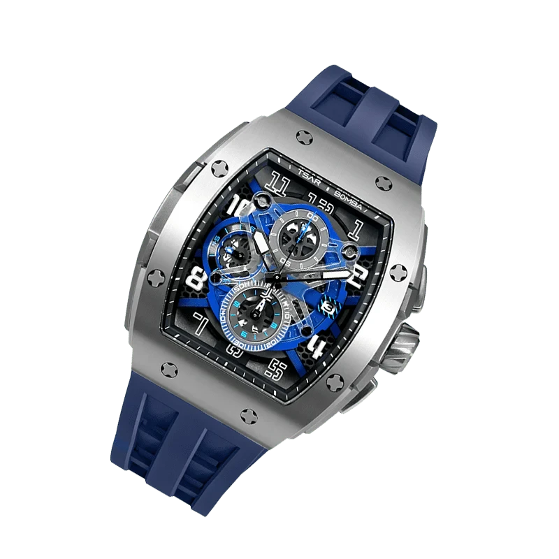 Elemental Series-Quartz Watch TB8211Q Sliver Blue