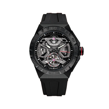 ساعة Elemental Series-Automatic TB8804A فضية سوداء