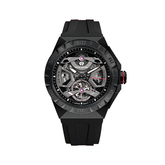 Elemental Series-Automatic Watch TB8804A Silver Black