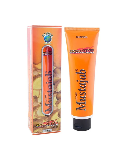 Load image into Gallery viewer, Mustajab Extra Hot Ginger Lotion With Extra Ginger 130ml
