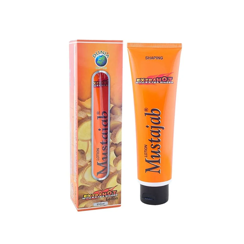 Mustajab Extra Hot Ginger Lotion With Extra Ginger 130ml