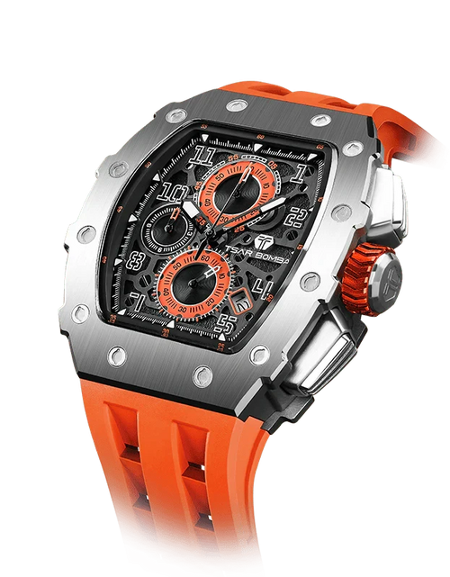 Load image into Gallery viewer, Elemental Series-Calendar Version TB8204Q Silver Orange
