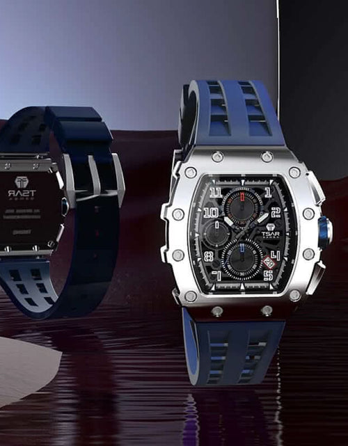 Load image into Gallery viewer, Elemental Series-Calendar Version TB8204Q Silver Blue
