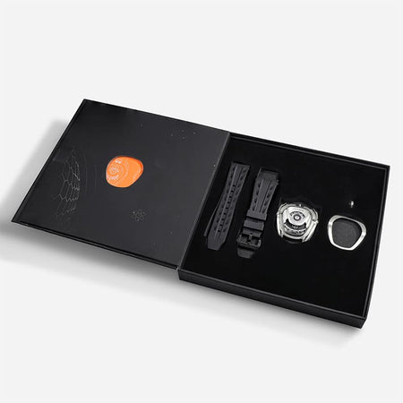 ساعة Elemental Series-Quarter TB8211Q باللون الأزرق الفضي
