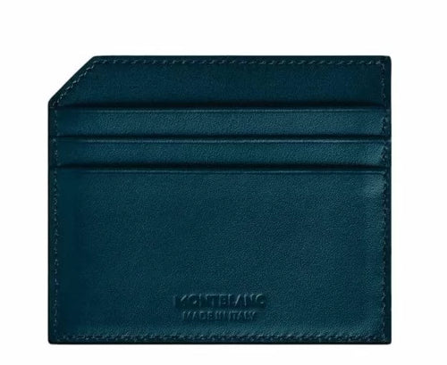 تحميل الصورة إلى عارض المعرض، Montblanc Soft Card Holder 6 Card Leather Organizer
