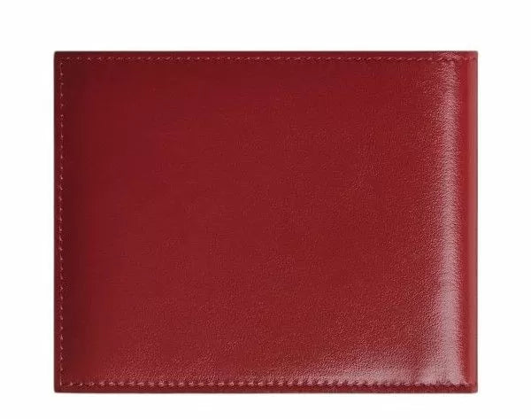 Montblanc Meisterstuck Wallet - 6 Cards in Red Leather