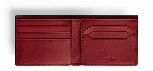 تحميل الصورة إلى عارض المعرض، Montblanc Meisterstuck Wallet - 6 Cards in Red Leather
