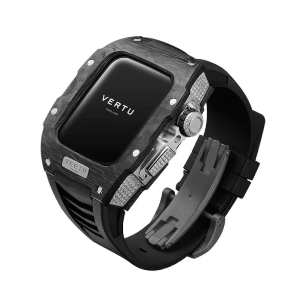 VERTU METAWATCH H1 BLACK DIAMOND — BLACK STRAP