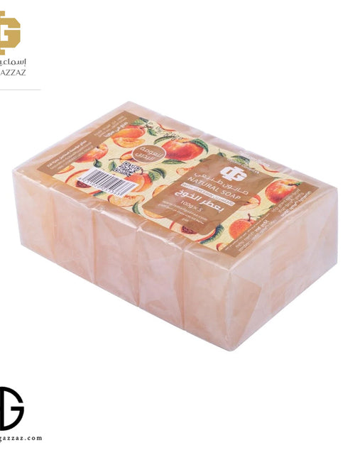 Load image into Gallery viewer, Natural Soap With Peach Scent, 100gx5Pieces
