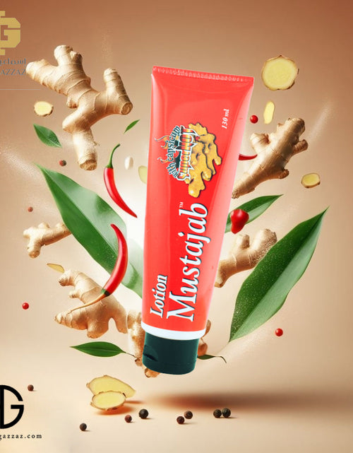 Load image into Gallery viewer, Mustajab Super Hot Lotion Ginger &amp; Pepper Extract 130ml
