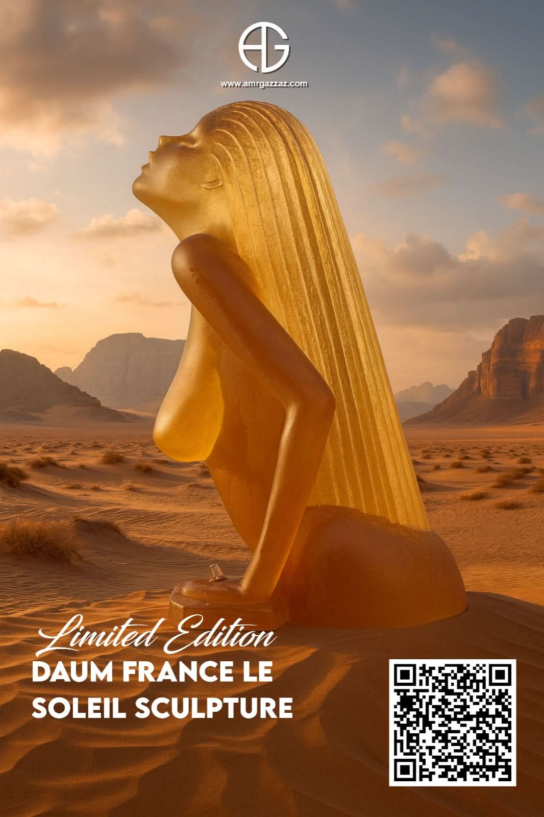 Daum France Le Soleil sculpture