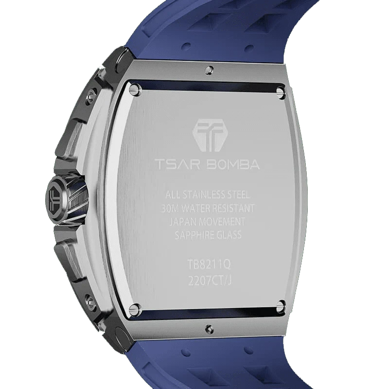 Elemental Series-Quartz Watch TB8211Q Sliver Blue