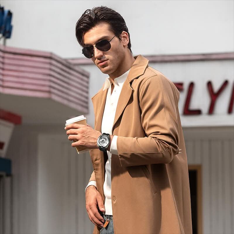 Reactor-Interchangeable Automatic Watch Silver Black