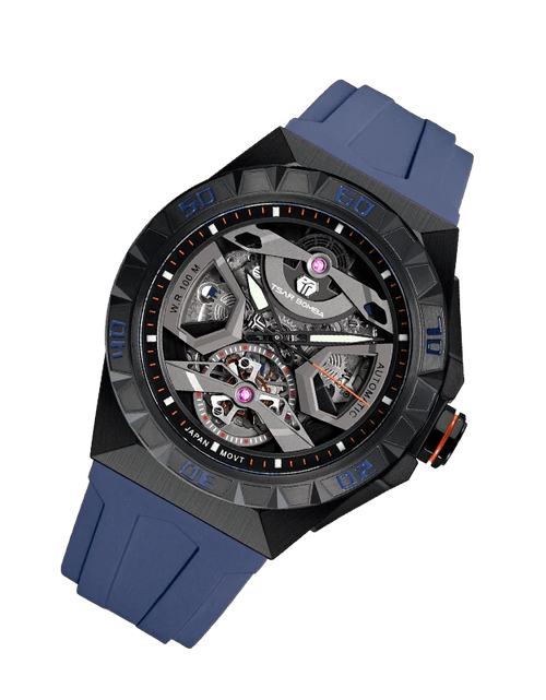 Load image into Gallery viewer, Elemental Series-Automatic Watch TB8804A Blue
