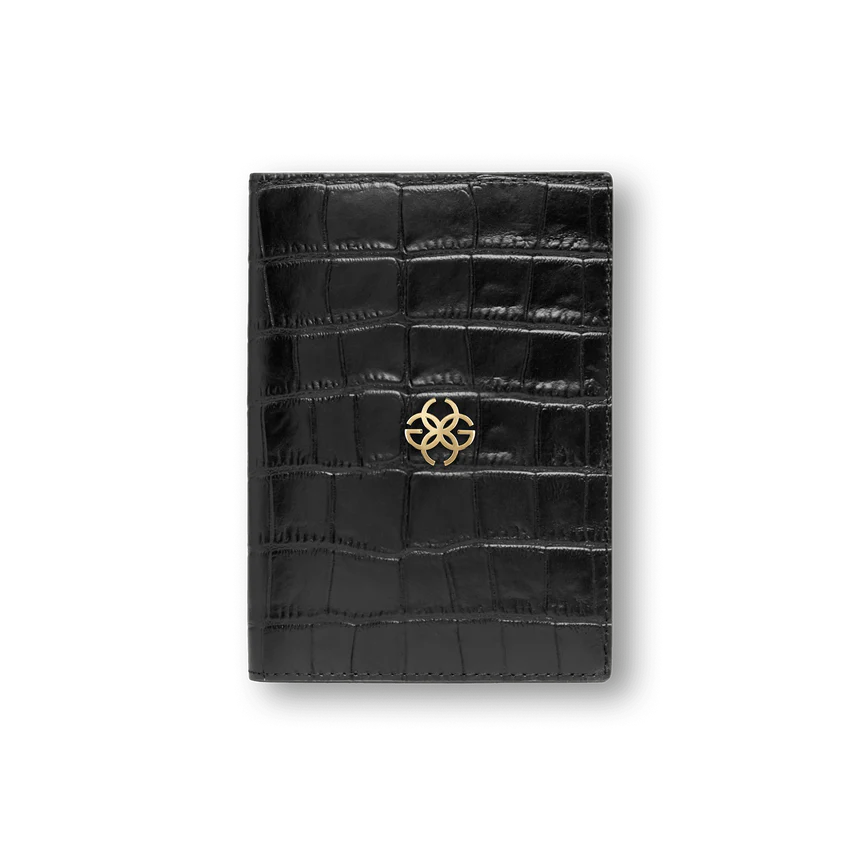 Passport holder / Croco Embossed