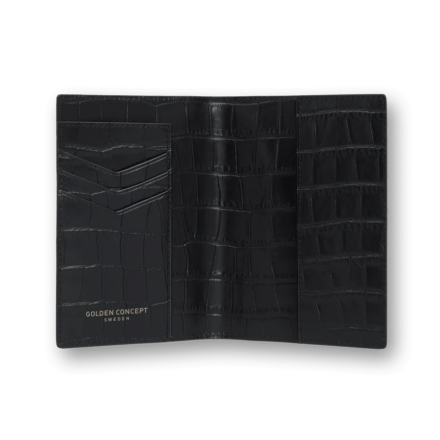 Passport holder / Croco Embossed