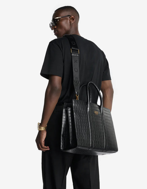 Load image into Gallery viewer, Tote Bag / Croco Embossed
