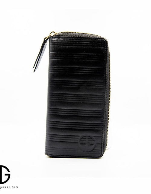 تحميل الصورة إلى عارض المعرض، Leather Zip Wallet AG-WL001

