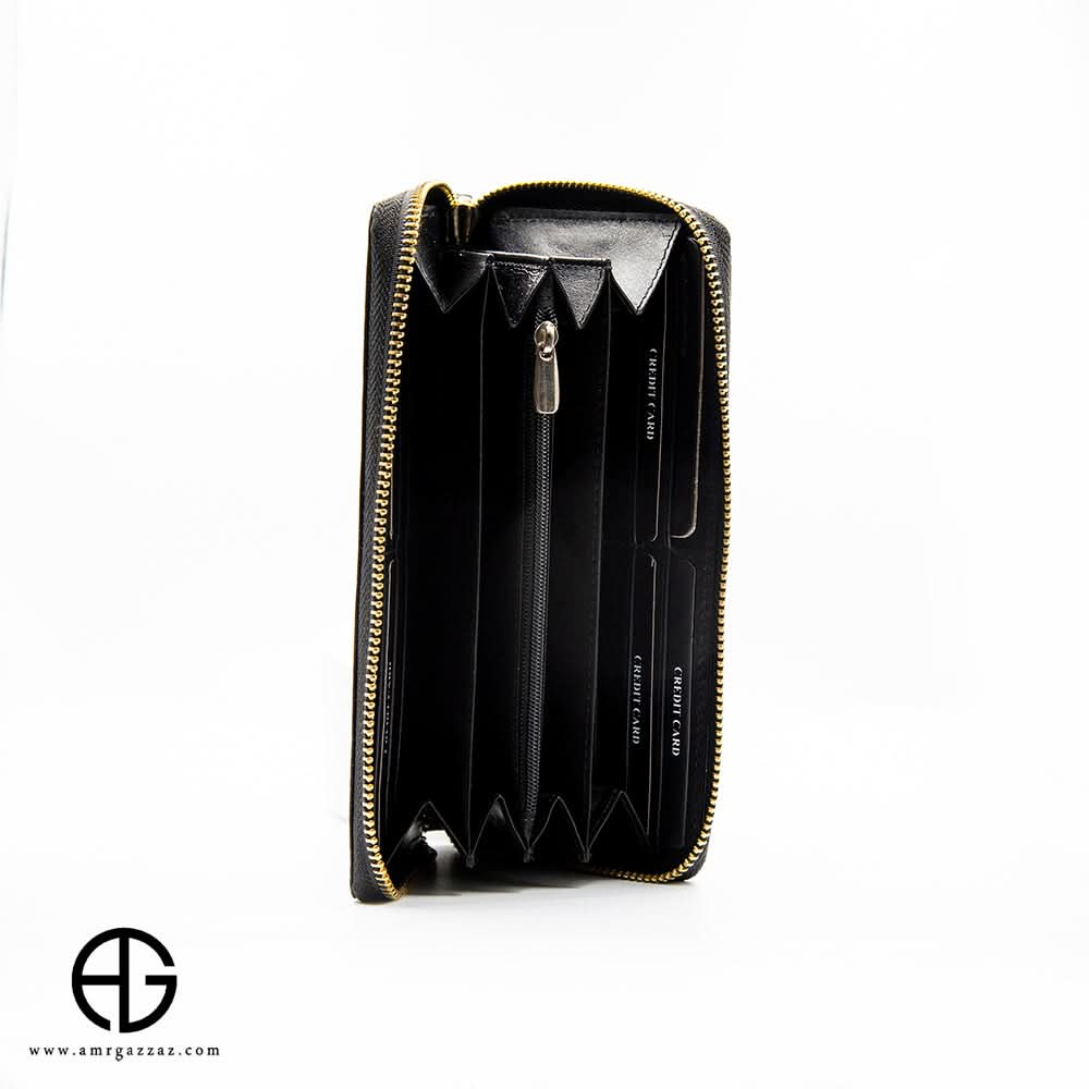 Leather Zip Wallet AG-WL001
