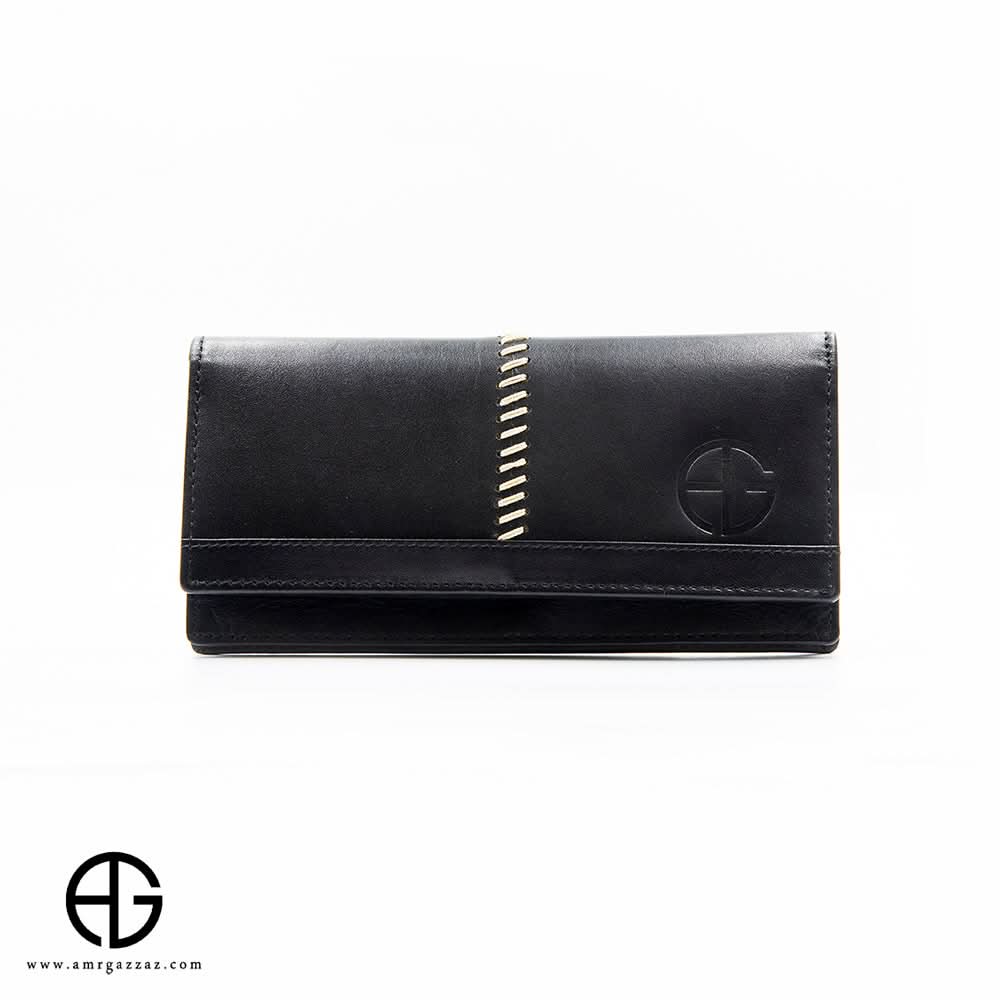 Black Leather Waller AG-WL002