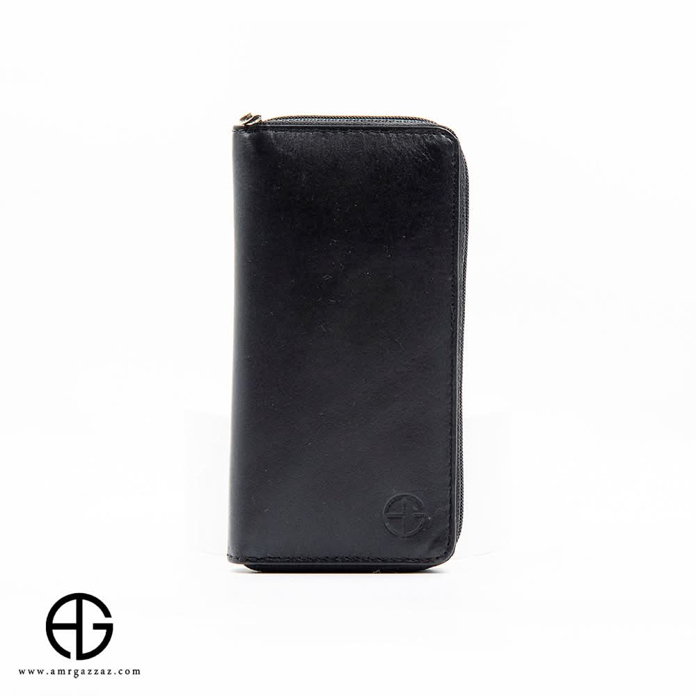 Leather Zip Wallet AG-WL003