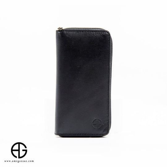 Leather Zip Wallet AG-WL003
