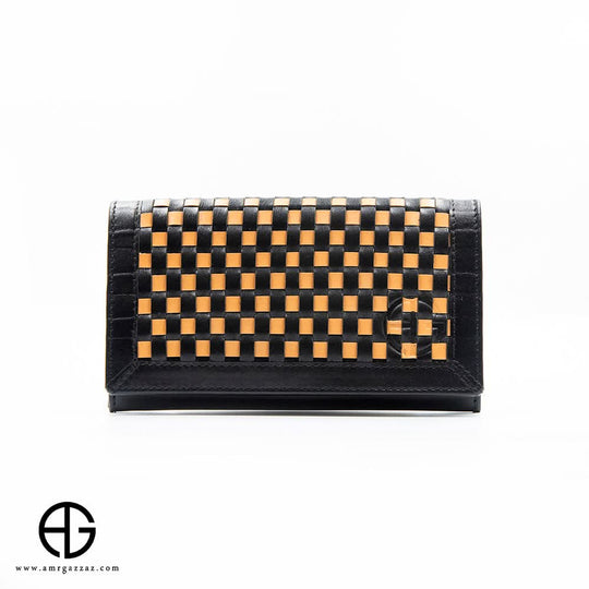 Woven Leather Wallet AG-WL004