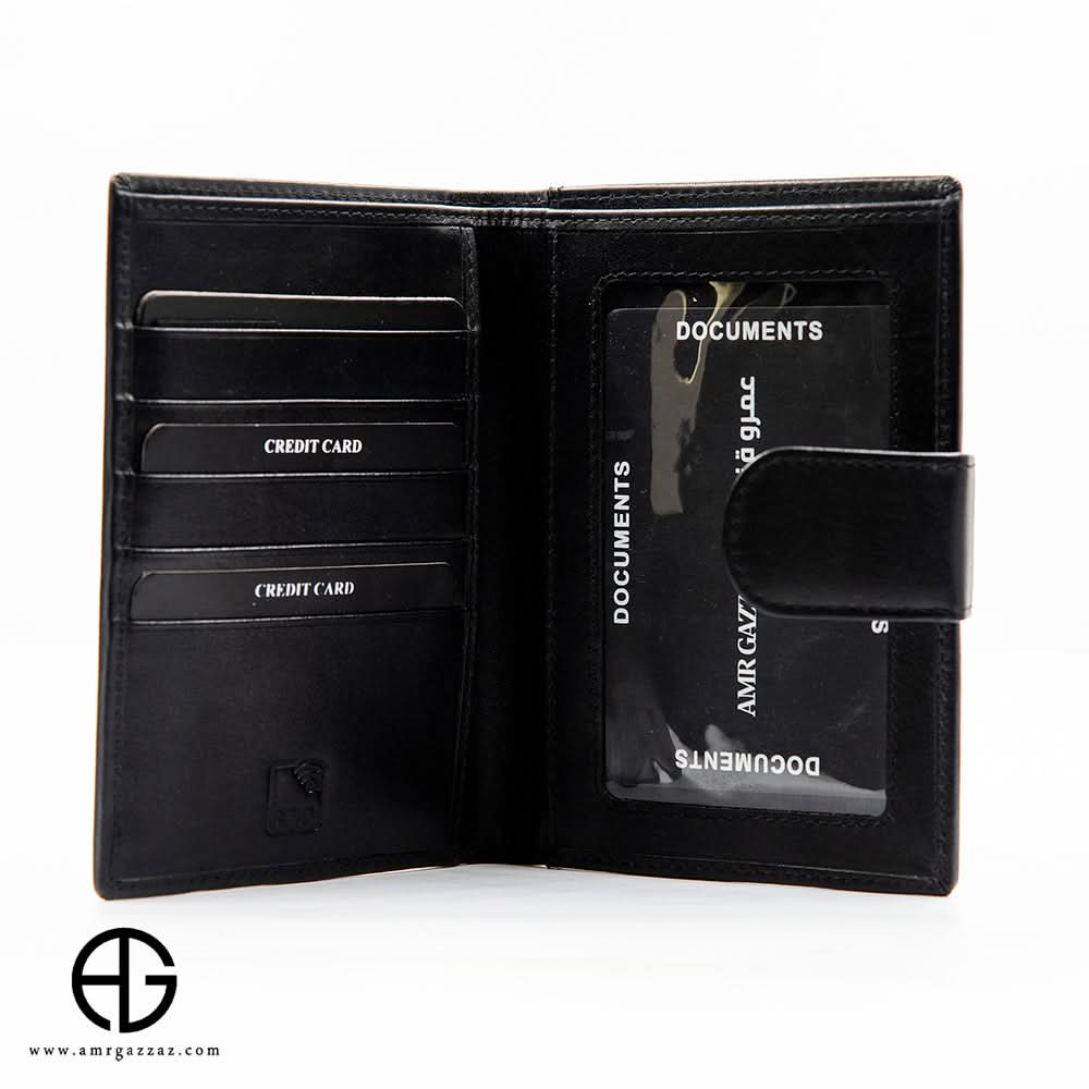 Compact Leather Document Wallet AG-WL007