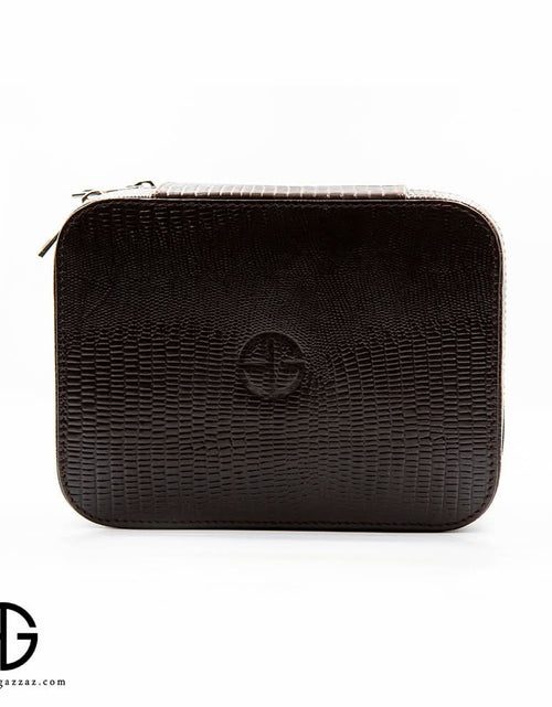 Load image into Gallery viewer, Textured Leather Watch Travel Case AG-WL013
