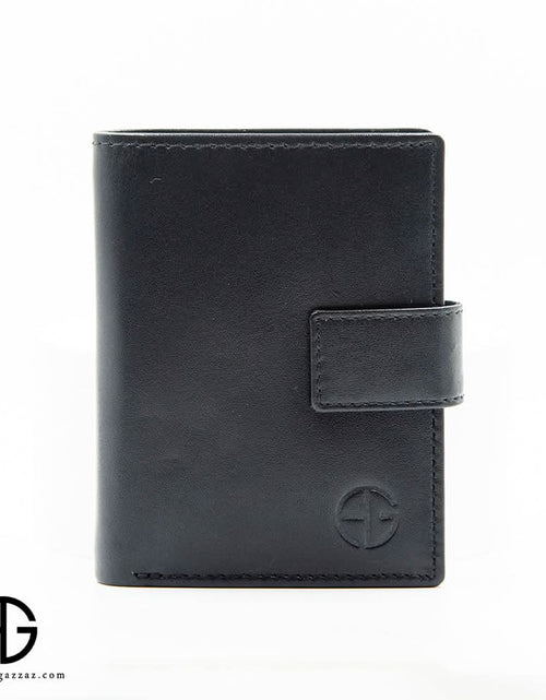 تحميل الصورة إلى عارض المعرض، RFID Leather Wallet – Sleek Black AG-WL030

