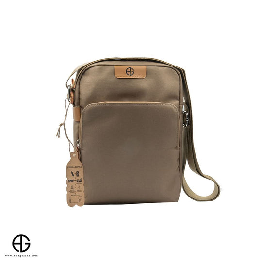 حقيبة كروس بودي AG Eco - لون كاكي أرضي 