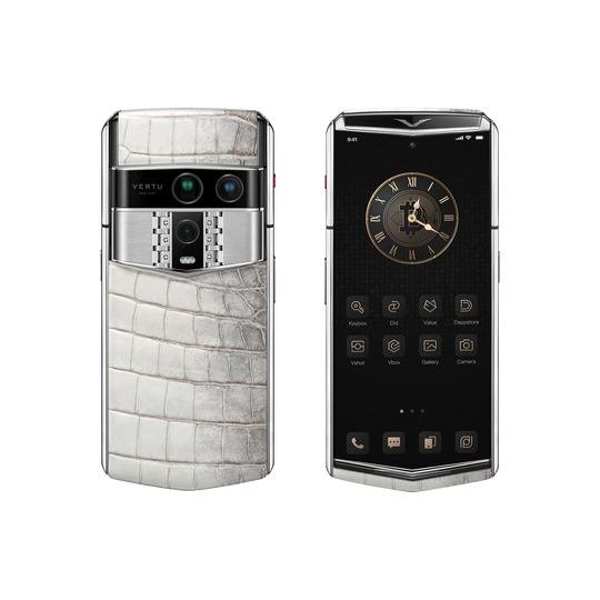 Agent Q Bespoke Himalaya Alligator White Gold & Full Diamond