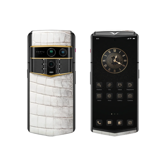 Agent Q Himalaya Alligator Gold & Diamond Gold V & Diamond