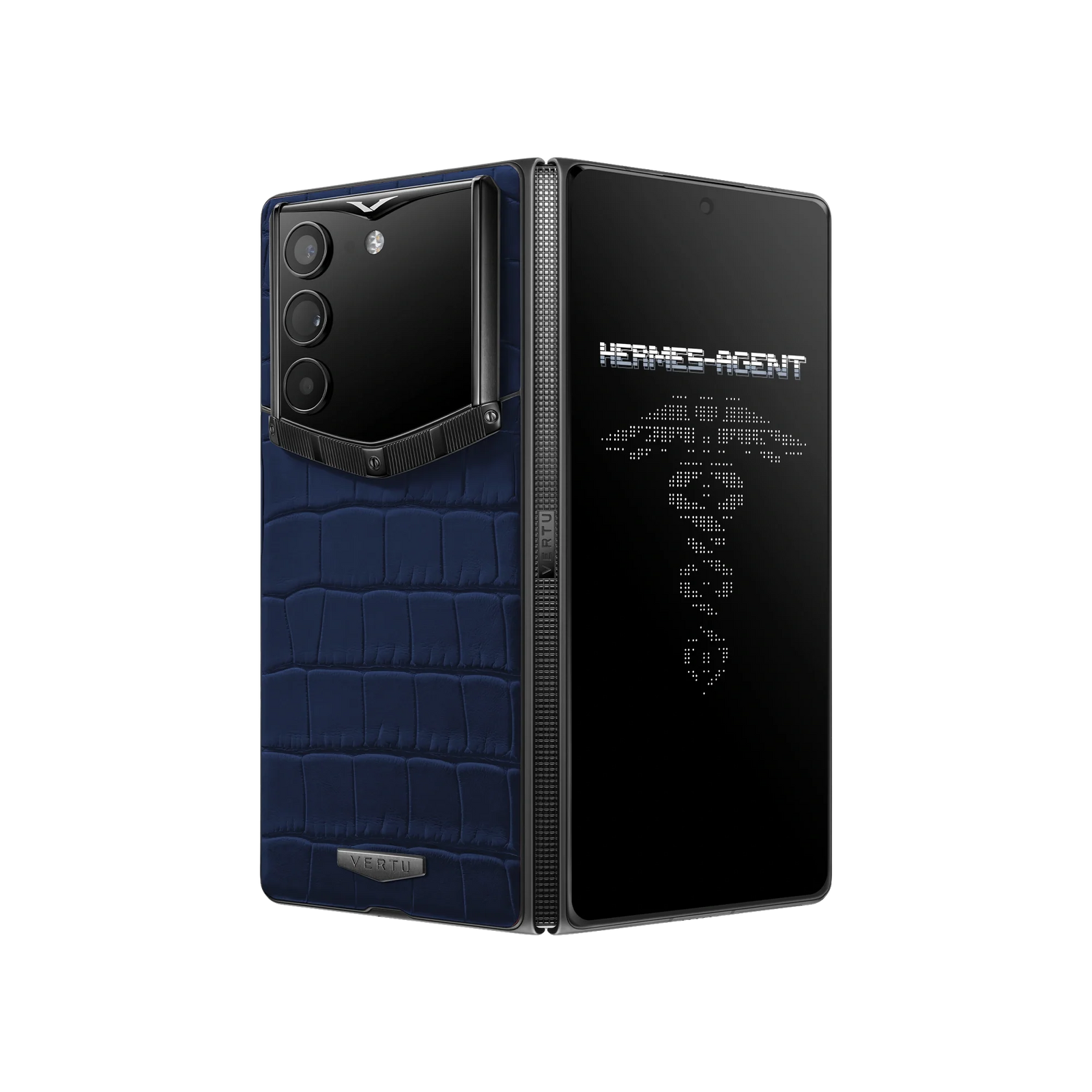 AlphaFold Alligator Skin Navy Blue