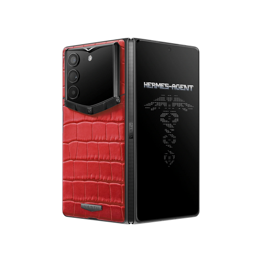 AlphaFold Alligator Skin Retro Red