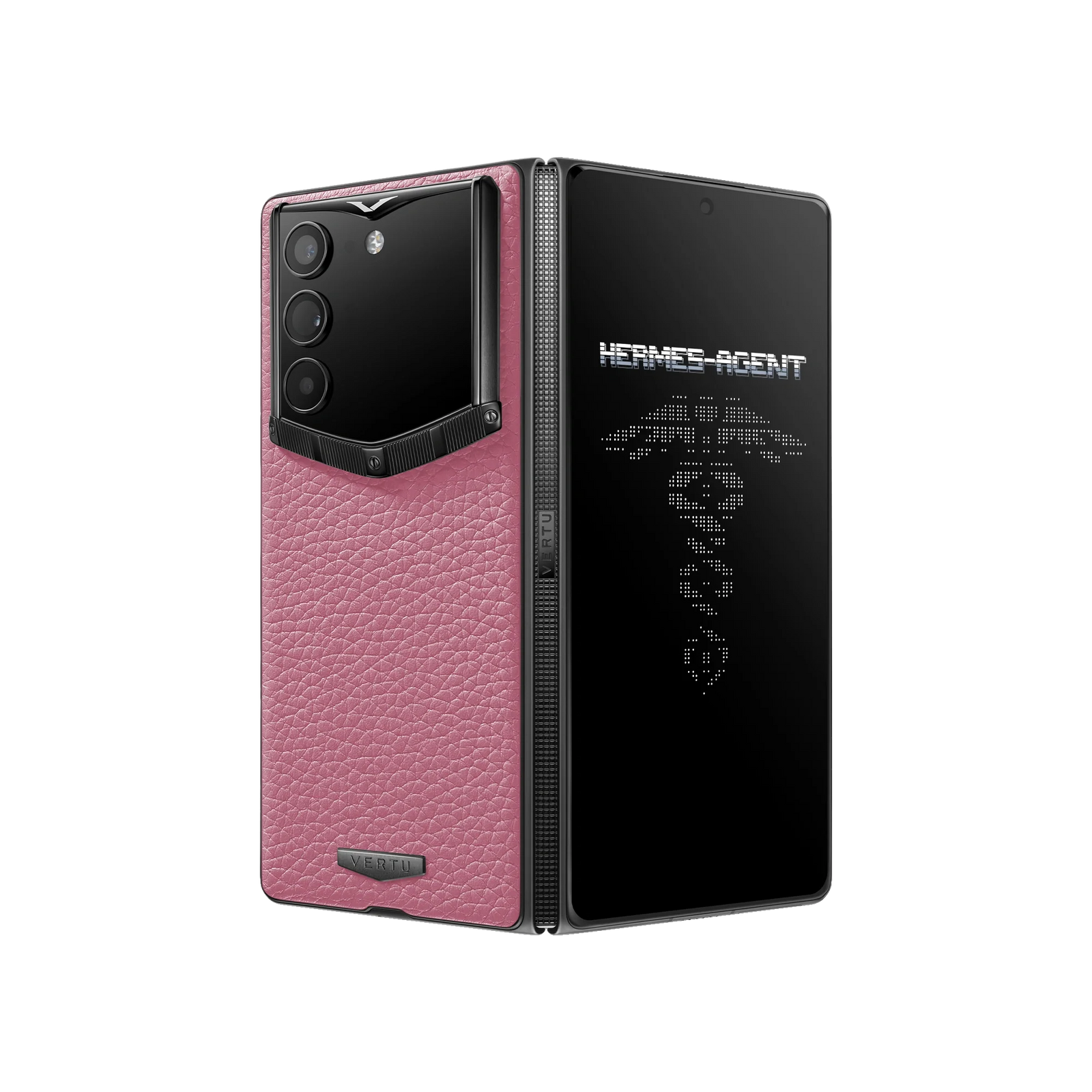هاتف METAVERTU WEB3 من جلد العجل المطلي بالمينا بتقنية 5G - أزرق
