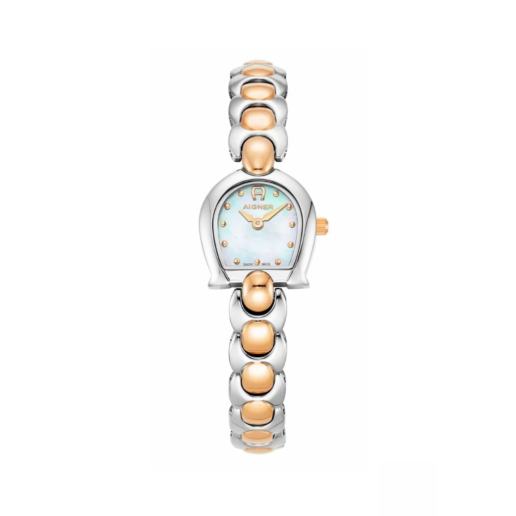 Aigner ELBA ladies watch stainless steel rose gold