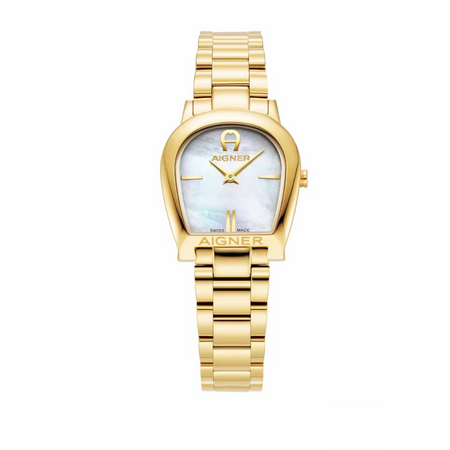 Aigner ALESSANDRIA ladies watch stainless steel gold