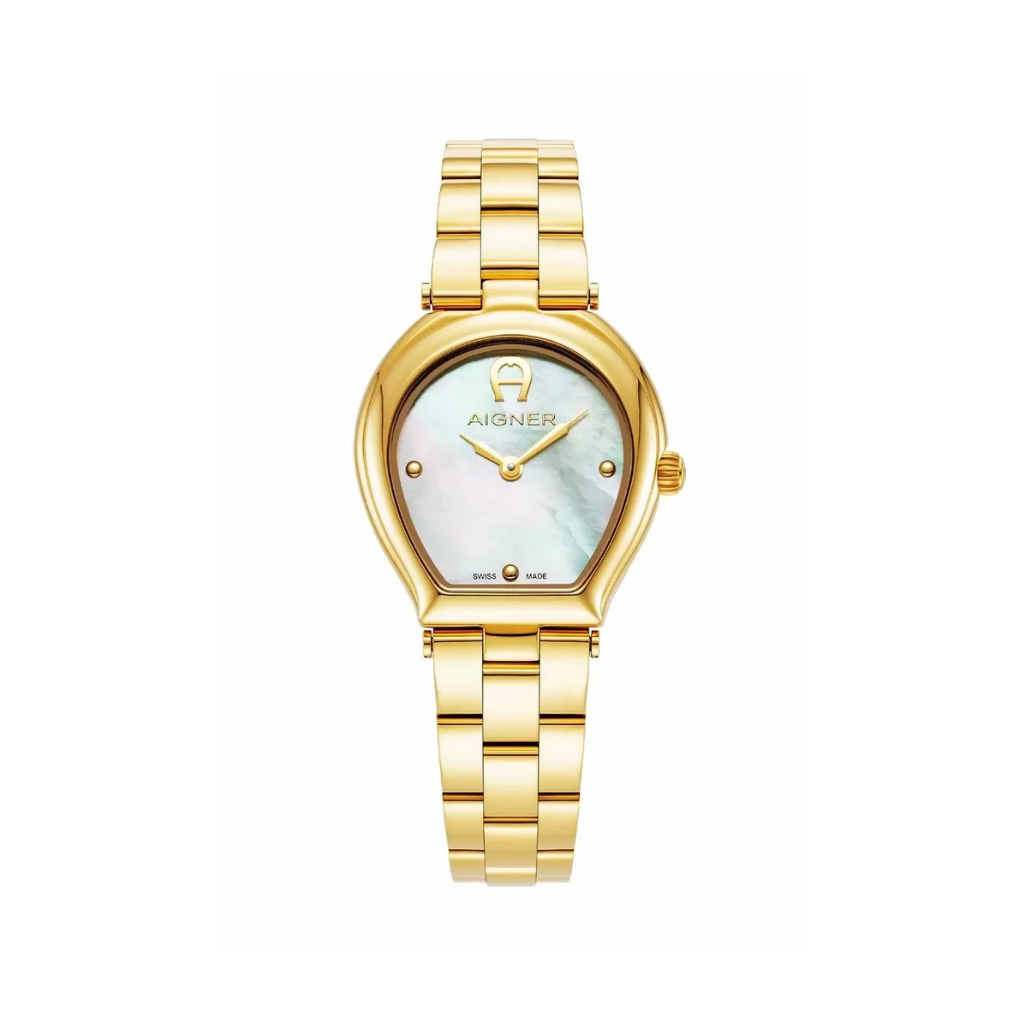 Aigner TRANI ladies watch stainless steel golden