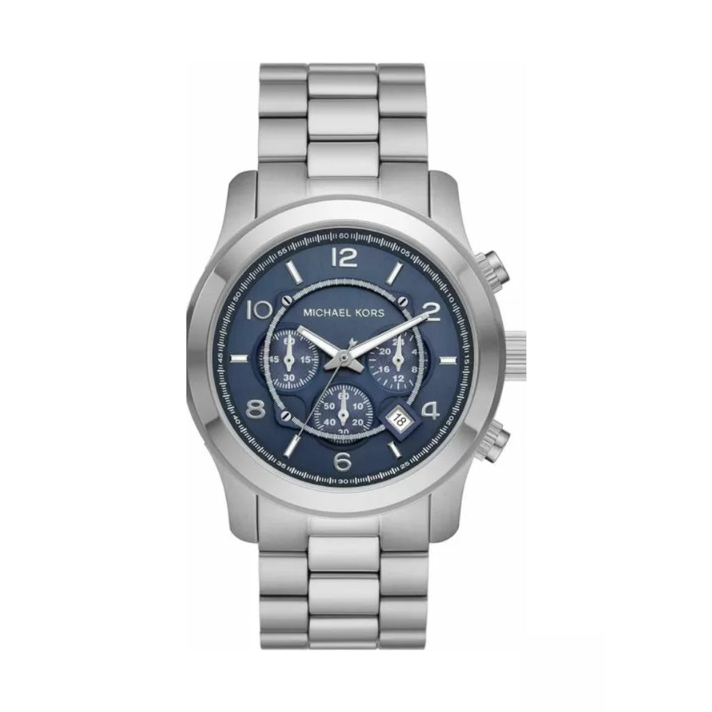 Michael Kors Runway Men Watch Steel Chronograph Watch