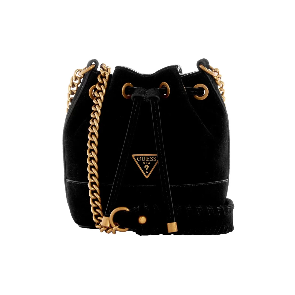 Guess Kaoma Crossbody Bucket Black