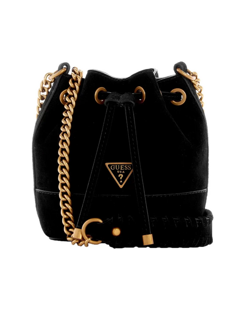 تحميل الصورة إلى عارض المعرض، Guess Kaoma Crossbody Bucket Black
