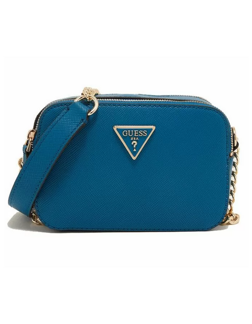 Load image into Gallery viewer, Guess Noelle Camera Crossbody Bag Blue
