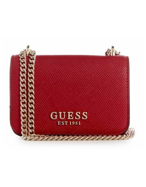 تحميل الصورة إلى عارض المعرض، Guess Alexie Micro Mini Crossbody bag Red
