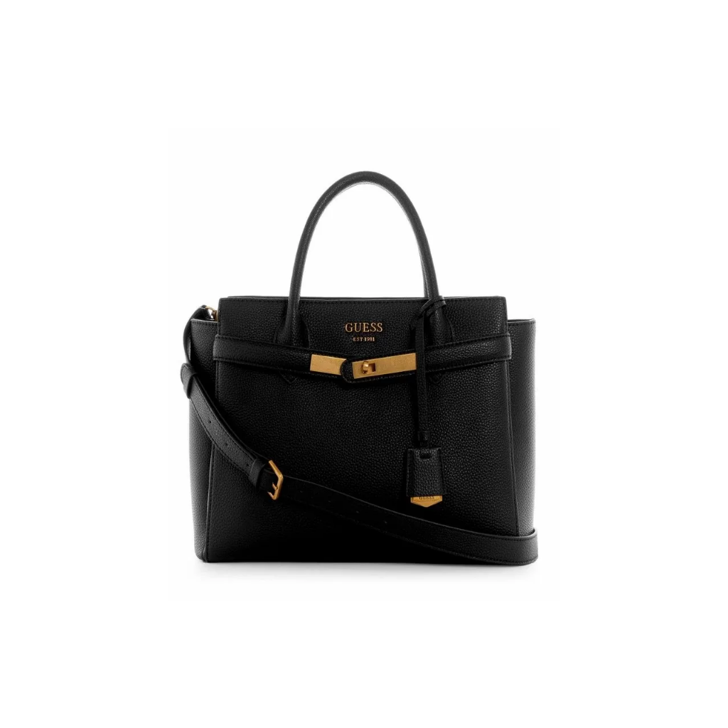 Guess enisa high society satchel black